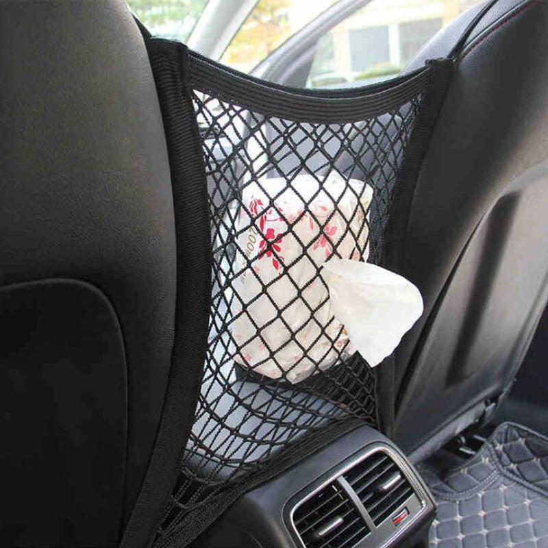 Elastic Mesh Net - For Trunk Seat | Storage | Safety